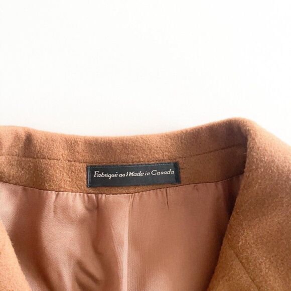 Moores Men's Blazer Wool Cashmere Brown Jacket Lined Size 42 Reg - Picture 11 of 12